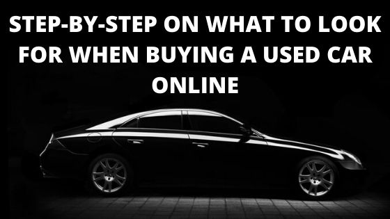 What to look for when buying a used car online